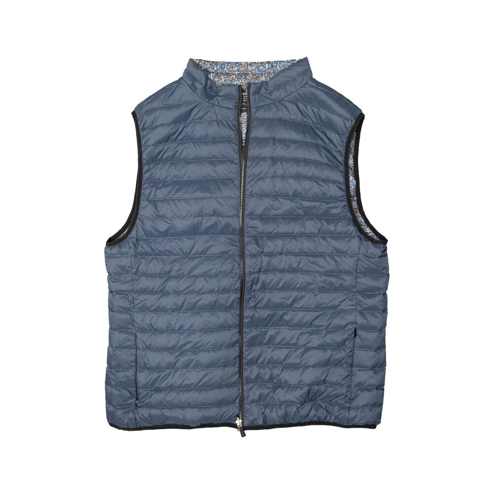 Ecoalf Man St Moritz Reversible Vest Blue Size L